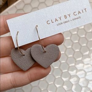 Clay by Cait ~ The Love Hoop in Amethyst